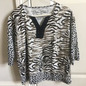 Animal Print Top